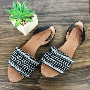 Madewell Abby Sling Back Sandals